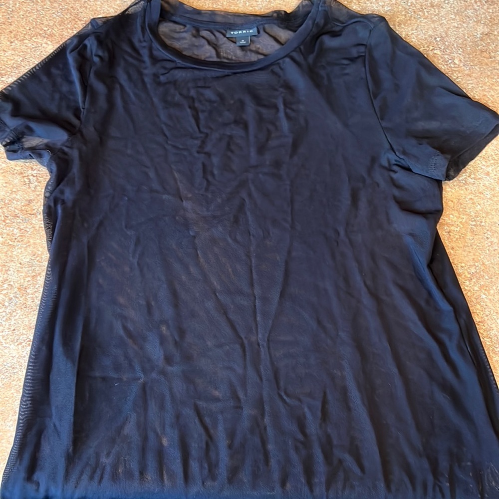 Sheer Torrid top